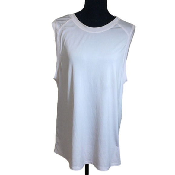 Fabletics Muscle Tank  Tee size L Mesh and split back - Picture 2 of 10